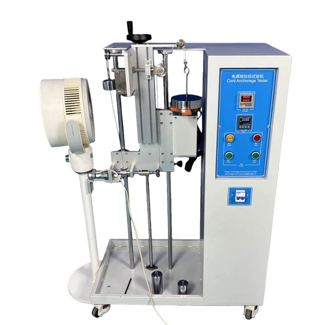 Cord Anchorage Tester for IEC 60335-1 Clause 25.15 and IEC 62368-AnnexG.7.3.2.1 with 20N and 30N Pull Weight
