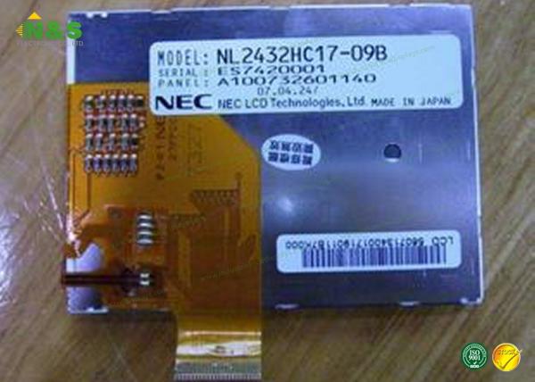 2.7 Inch NEC Professional Displays NL2432HC17-09B , High Resolution LCD Screen Display Panel
