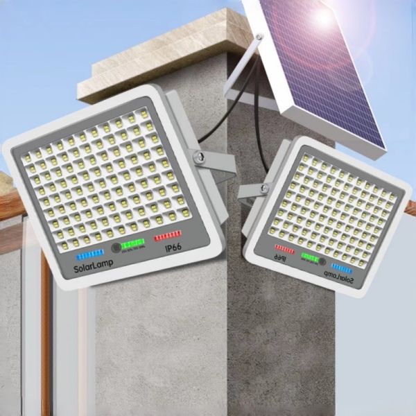 Long Lasting Solar LED Flood Light Eco Friendly Waterproof Security Lighting