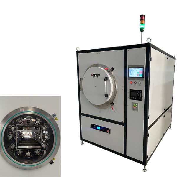 Hwf80-04n Ultra-Low Oxygen Content (Less than 50 ppm) Programmable Hydrogen Removal Furnace Muffle Furnace