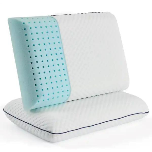 Home Decor Sofa Cushion Cooling Cube Memory Foam Massage Pillow with 100% Polyester