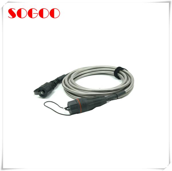 Outdoor Fiber Optic Armored Patch Cord Fullaxs To Odva Cpri Cable For Bbu Rru