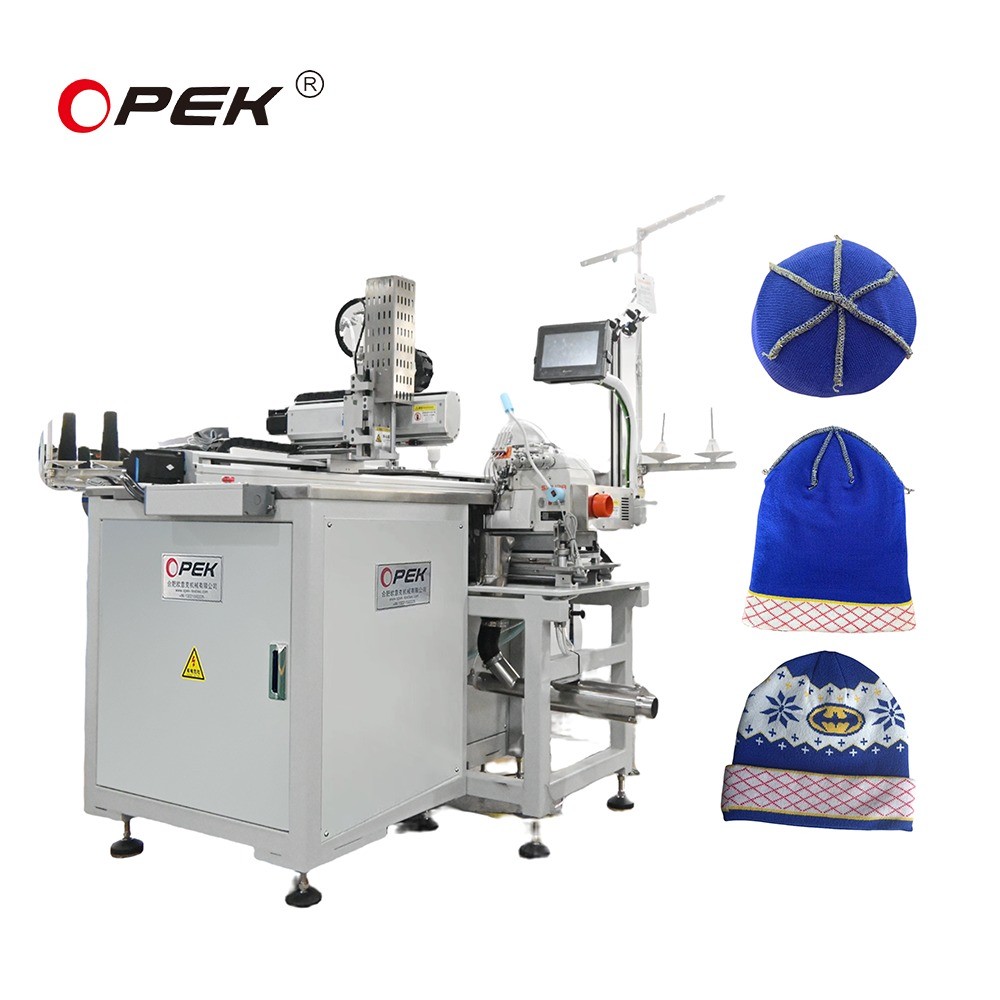 CE ISO Approved Opek-300HS Hats Sewing Machine Brim Sewing Machine with Max 28 Speed