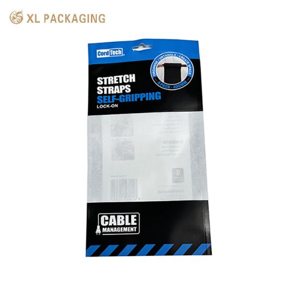 Custom Paper Sticker Label Moisture Proof Mylar Zip Lock Bag for Plastic Mask Packaging with Resealable Zip Lock