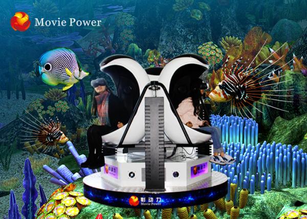 Cinema comercial de 9D VR equipamento do cinema do ovo de uma realidade virtual de 360 graus