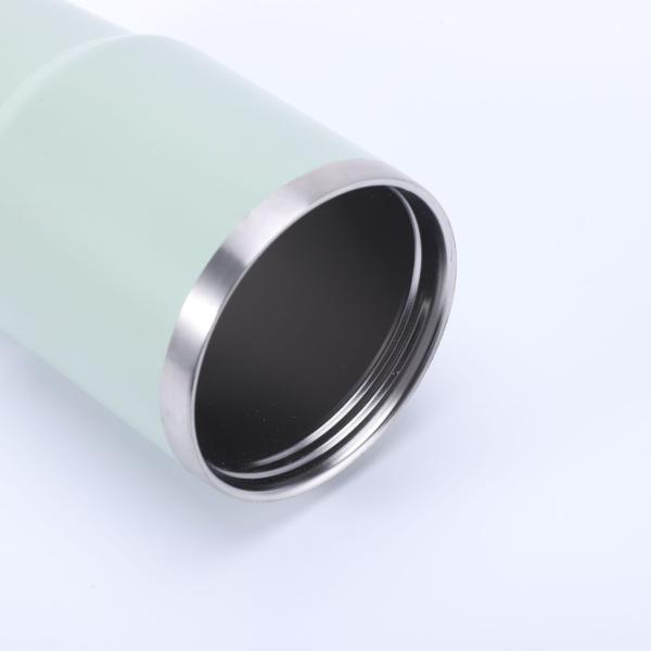 30oz Stainless Steel Double Wall Vacuum Insulated Mug With Straw And Lid