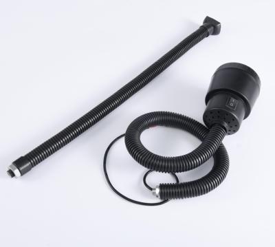 Bendable Plastic Gooseneck Tube Flexible Corrugated Silicon Pipe Clamp 10mm For Led Light