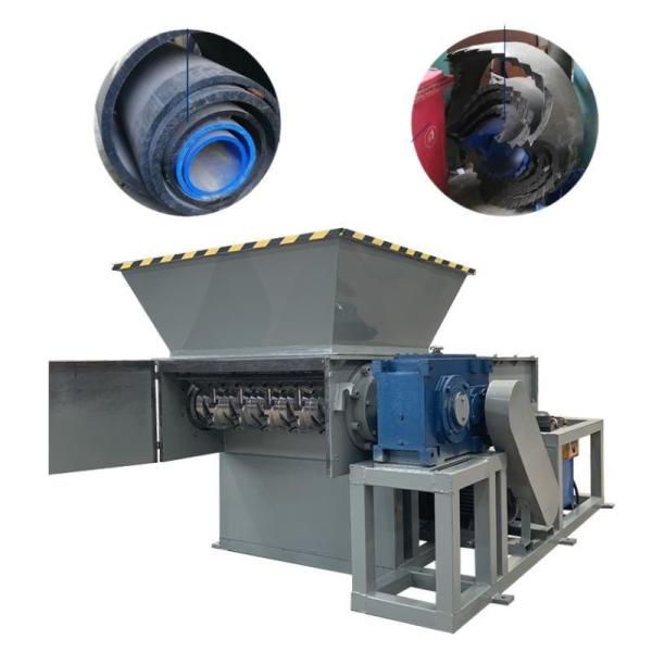 Plastic Barrel PP HDPE Push Extrusion Single Shaft Single Axis Shredder for
