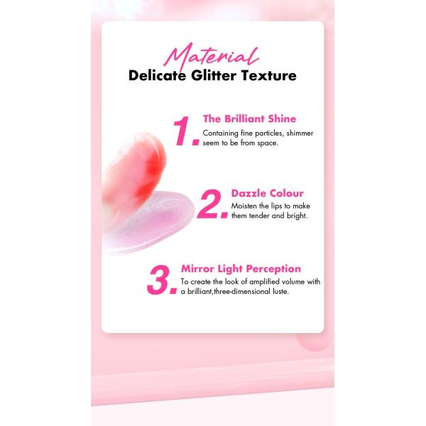 Kids Lip Gloss With Cute Keychain