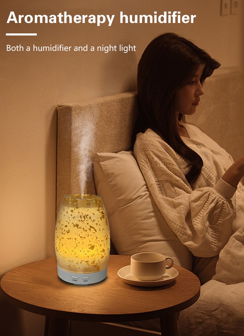 2023 New Hot Sell Customized Portable Smart Room Home Essentials Air Humidifier Ultrasonic Essential Oil Resin Aromas Diffuser