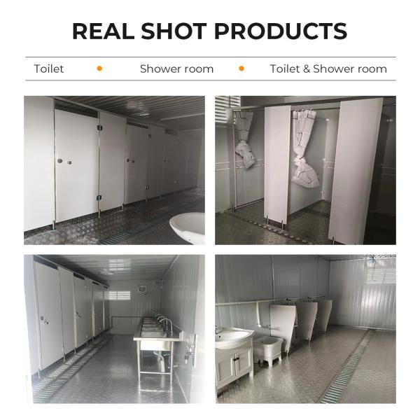 Highly Custom Portable Toilet Room for Adults White or Customized Color Custom Manufactured Save 70% Construction Time