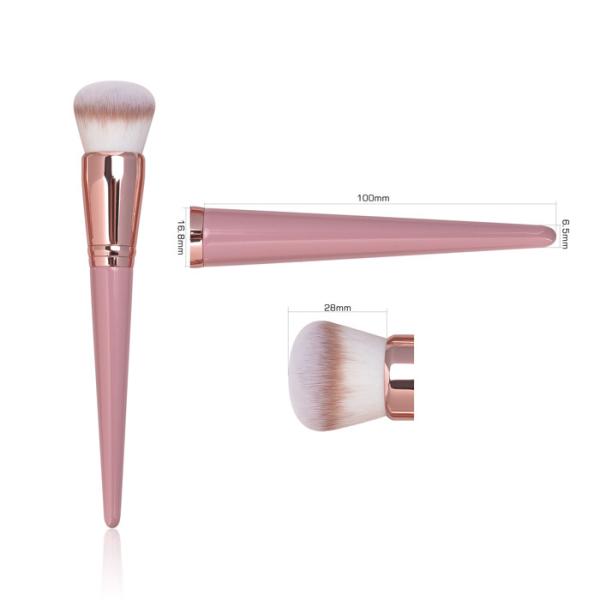 6PCS PBT Hair Personalized Makeup Brush Set With Storage Bags