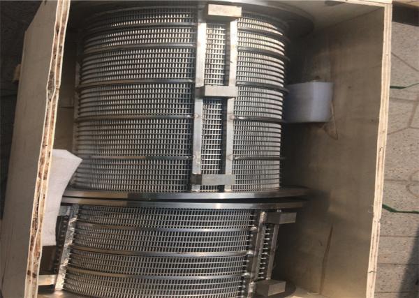 Stainless Steel 316 ID 45mm Sieve Bend Screen  For Water Treatment