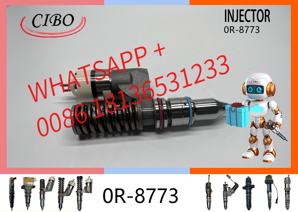 original 0R-8773 Diesel Fuel Injector for  C10 C11 C12 C13 Engine Replacement for OEM 137-2500 212-3463 147-0373 160-1090 194-5083 10R-0963 Injection original new injector
