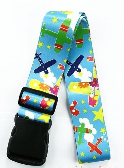 180CM Length Black Luggage Straps , Woven Luggage Straps For Gifts