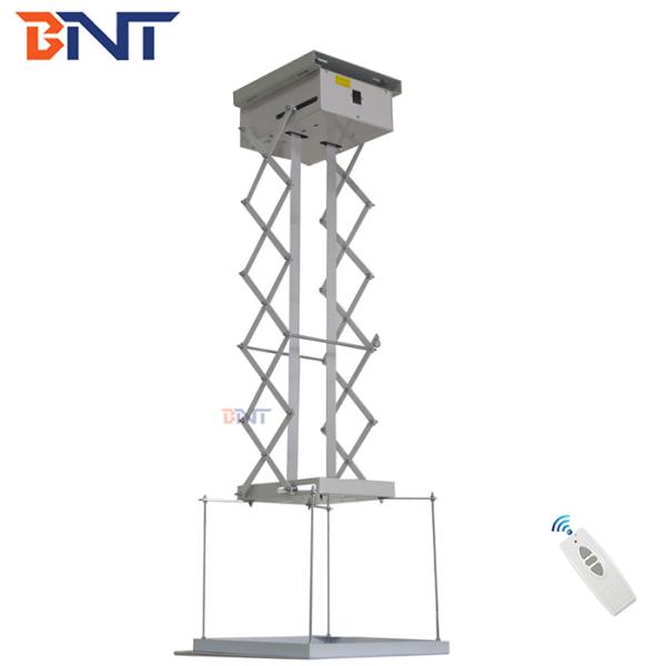 Remote Control 200cm Retractable Motorized Projector Lift