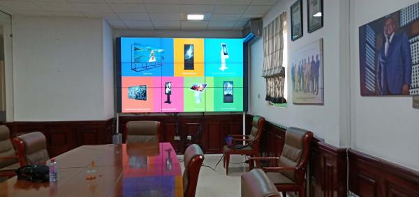 55inch LG 0.88mm Ultra Thin LCD Video Wall PAL/NTSC/SECAM Narrow Bezel LCD Video Wall HDMI Video Wall Display