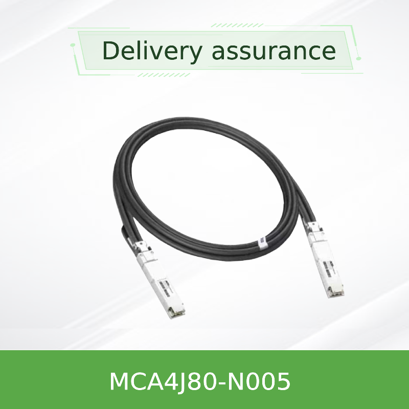 Mellanox DAC кабель MCA4J80-N005 Активный медный кабель IB Twin Port NDR 800Gb/s OSFP 5 метров