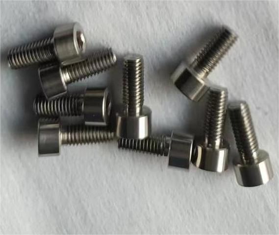 Gr1 Titanium Capital Hex Socket Bolts M6 20*60 / 80 / 100 / 120mm