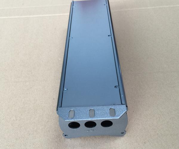Sand Acid Oxidation Aluminium Enclosures Aluminum Heat Sink 48*148*130 mm
