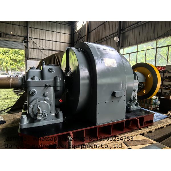 Cast Iron Francis Water Turbine Generator with Static Excitation System for 30~50 Years Lifespan and Automatic Control