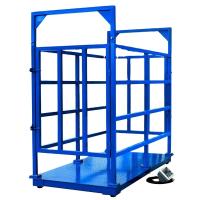 Breeding Farms Textured Panel 2000kg Carbon Steel Animal Livestock Scale with 500g Accuracy and OEM ODM Supported