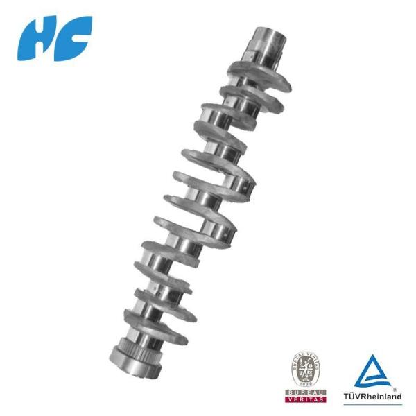 HRC52 - 58 Deutz Crankshaft , Forged Steel Crankshaft 6L413 Standard Size