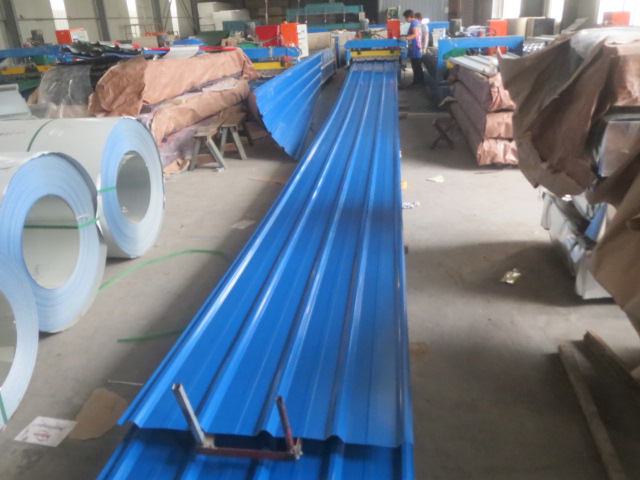 Холоднокатаная сталь PPGI 0.13mm-0.8mm Prepainted гальванизированный стальной лист