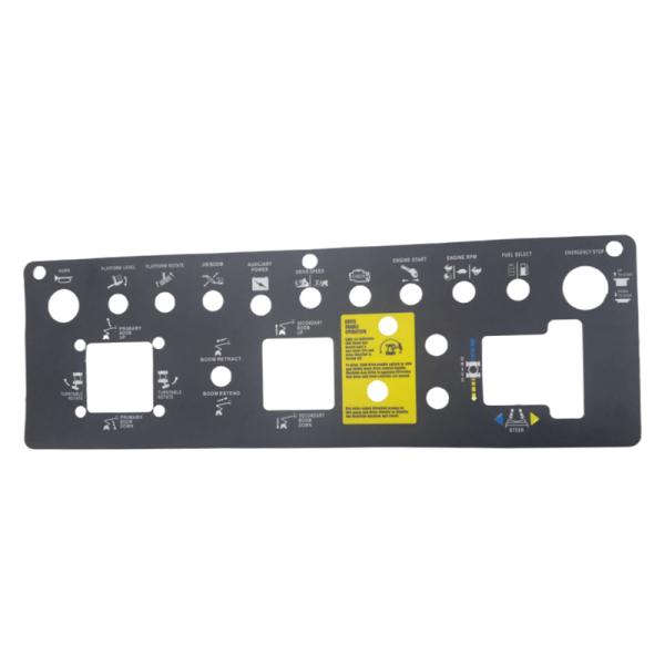 Genie 72441 72441GT Platform Control Panel Decal For Genie Lift Z-45/25J, Z-45/25IC, Z-60/34