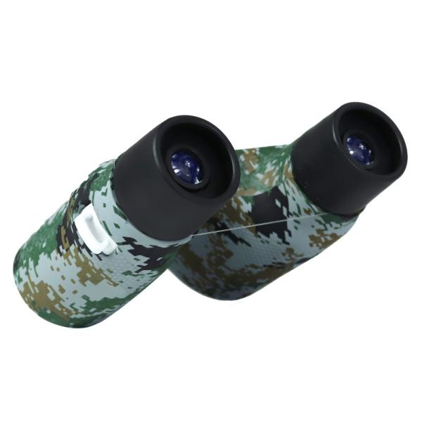 Children's Binoculars 8X21 Binoculars Camo Print Child Telescope HD Glasses Magnification Toy Kids Outdoor Science