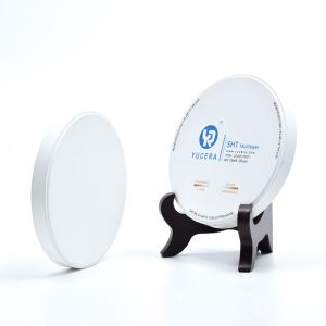 Translucency диска 46% Zirconia кулачка SHT Preshaded 900Mpa Cad