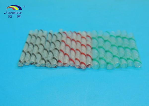 Smooth Surface Low Shrink Ratio PET Heat Shrink Tubing Eco-friendly and Non-flammable