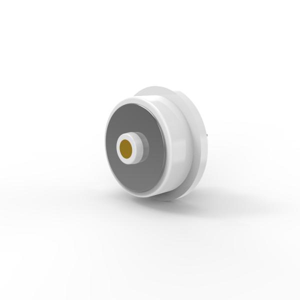 White magnetic cable connector male female power charger USB cable connector