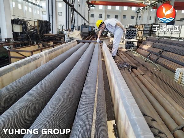 ASTM A312 TP304H High-Efficiency Serrated Finned Tubes Advanced HF Welding for Industrial Heaters