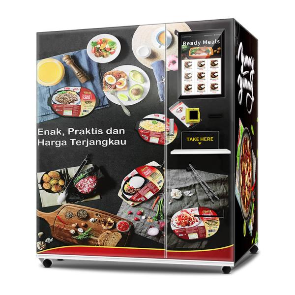 Ready Meals Dumplings Breads Hamburgers Frozen Food Vending Machine with Short Heating Time
