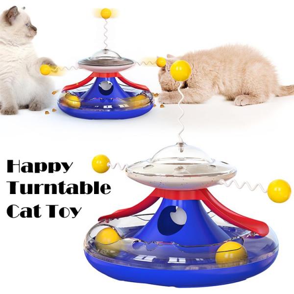 Cats Small Animals Suitable Popular Cat Kitten Track Ball Toys Teaser Balls by Pet Supplies