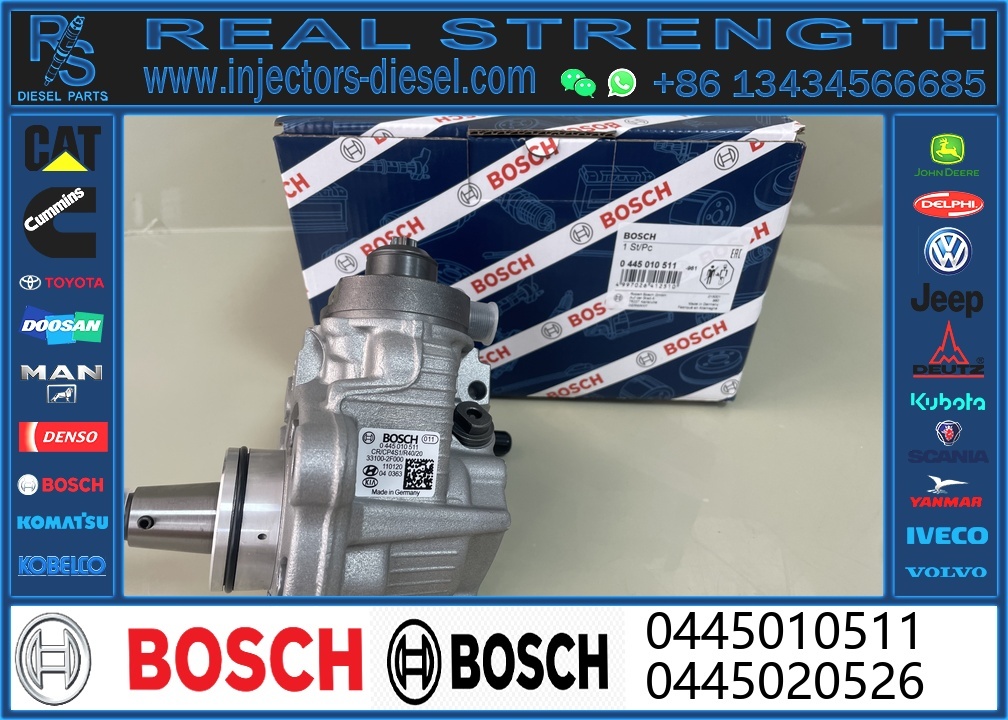 New BDHCD Factory Outlet Diesel Engine Parts Fuel Injector Pump 0445010511 0445010544 33100-2F000 for Common Rail Pump