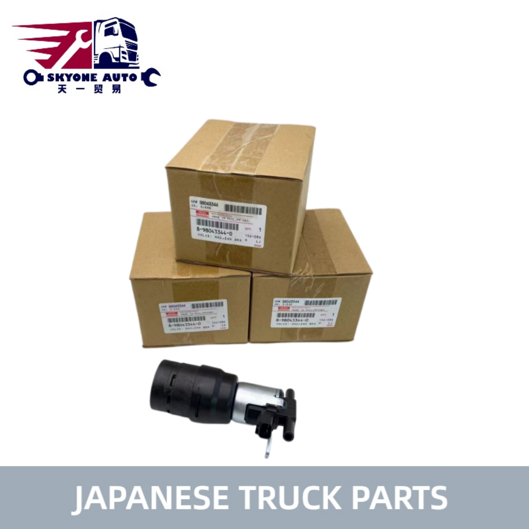 Japanese Truck Parts Exhaust Magnetic Valve For ISUZU FVR34 6HK1 4HK1 ISUZU