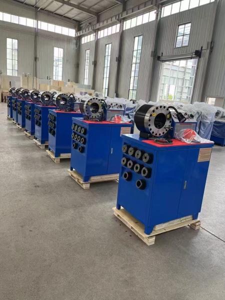 600T Hydraulic Rubber Hose Crimping Machine 6-51mm 220V-415V