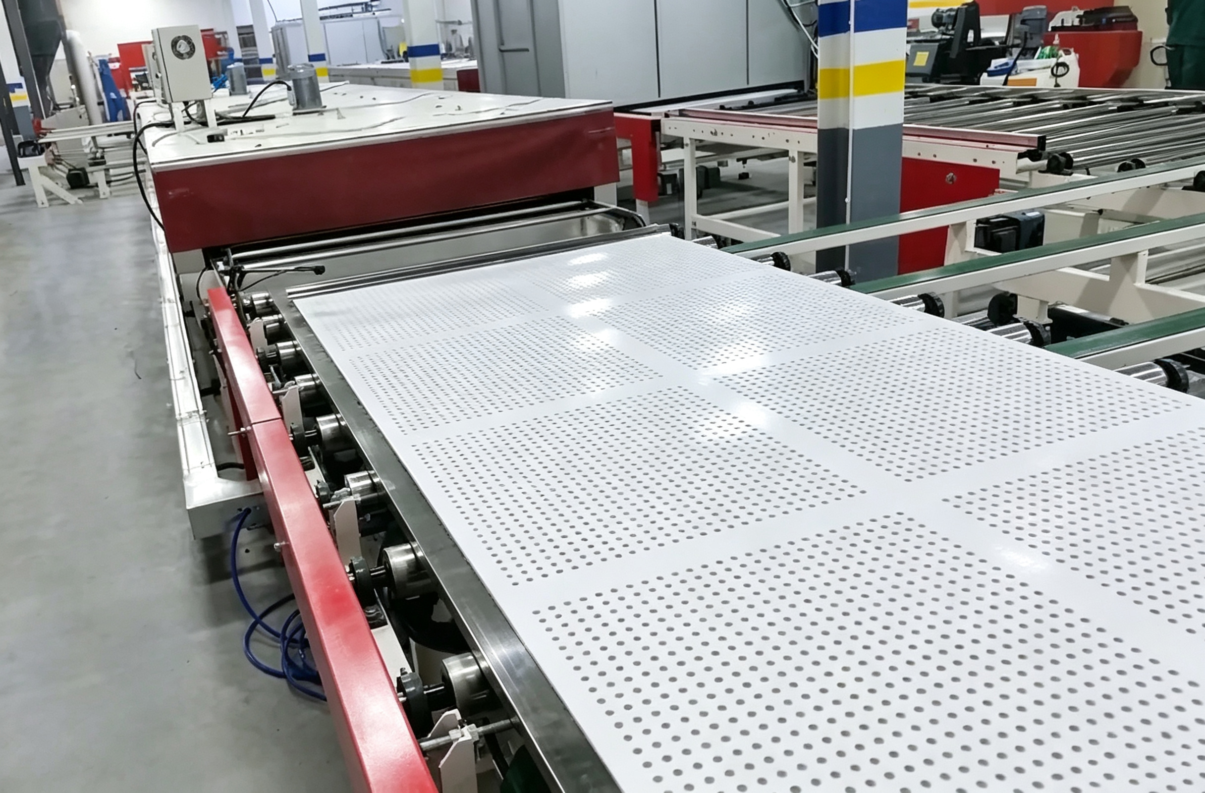 High Efficiency Gypsum Board Spray Painting Line