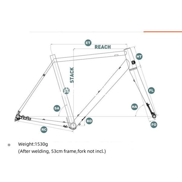 Kinesis 700c Aluminum 6061 Road Bike Frame Disc Brake Frameset+Fork