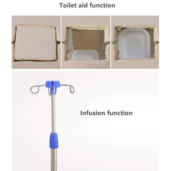 Nursing Adjustable Manual Hospital Bed Back Raising Hospital Style Beds