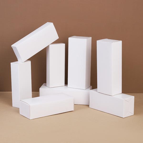 Kraft Cardboard Box Kraft Paper Printing White Cardboard Box Water Cup Packaging Box