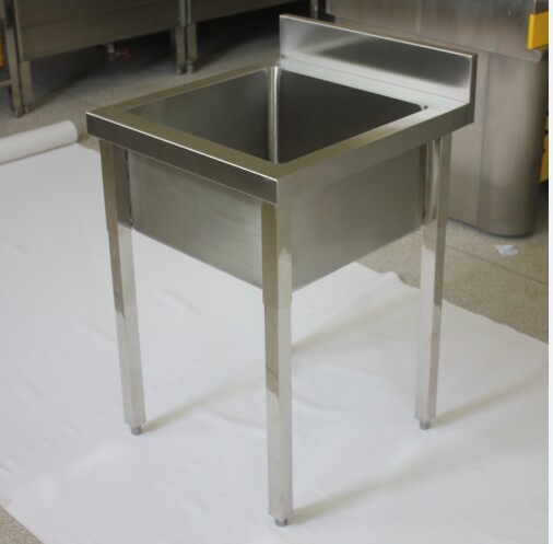 Напольные водоустойчивые квадратные коммерчески раковины нержавеющей стали с Drainboard