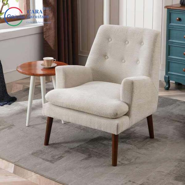 New Designed Modern Style Bedroom Sofa Chair Single Seat  Home Hotel Soft Fabric Fancy Chairs For Living Room