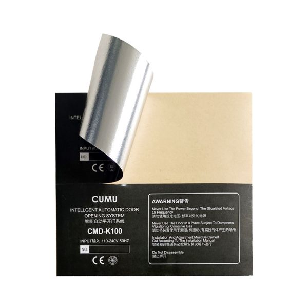 Customized Outdoor Use Vinyl Rubber Tire Adhesive Labels Customized