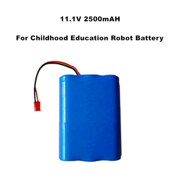 Литий-ионный аккумулятор UN38.3 11.1V 2500mAH для робота образования детства