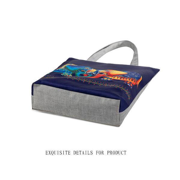 Elephant National Wind printing female exotic tourist attractions Ms. shoulder bag female canvas