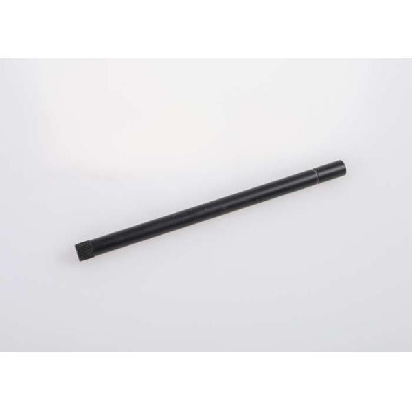 CNC Lathe Turning Precision Aluminum Shaft , Precision Auto Parts With Black Anode