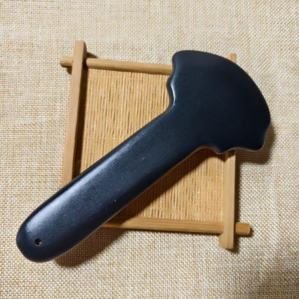 Power Source Plug-in Bian Stone Gua Sha Scraping Board for Back Massage and Lymphatic Drainage Body Meridian Brush Included